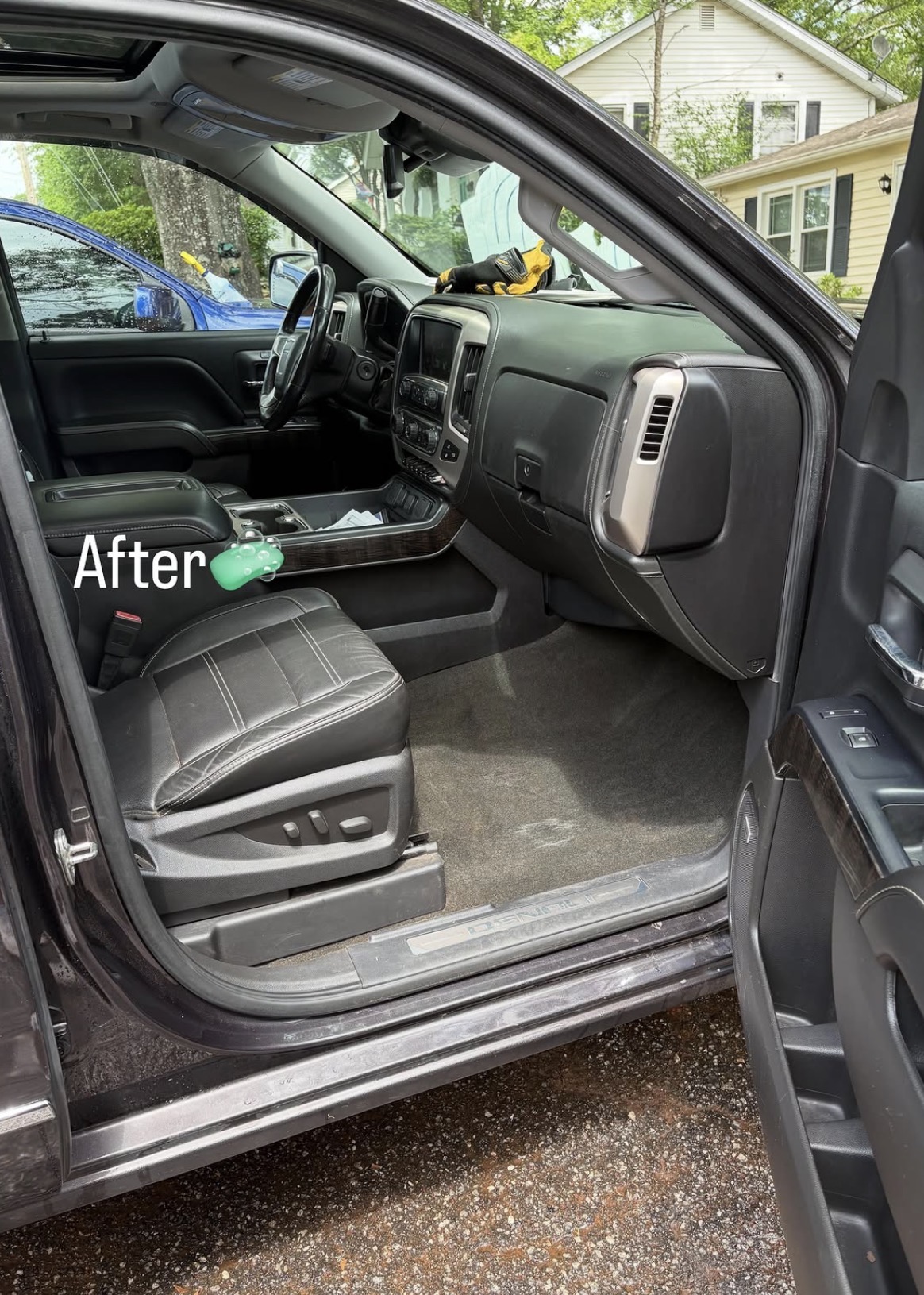 Before and after detailing comparison 4